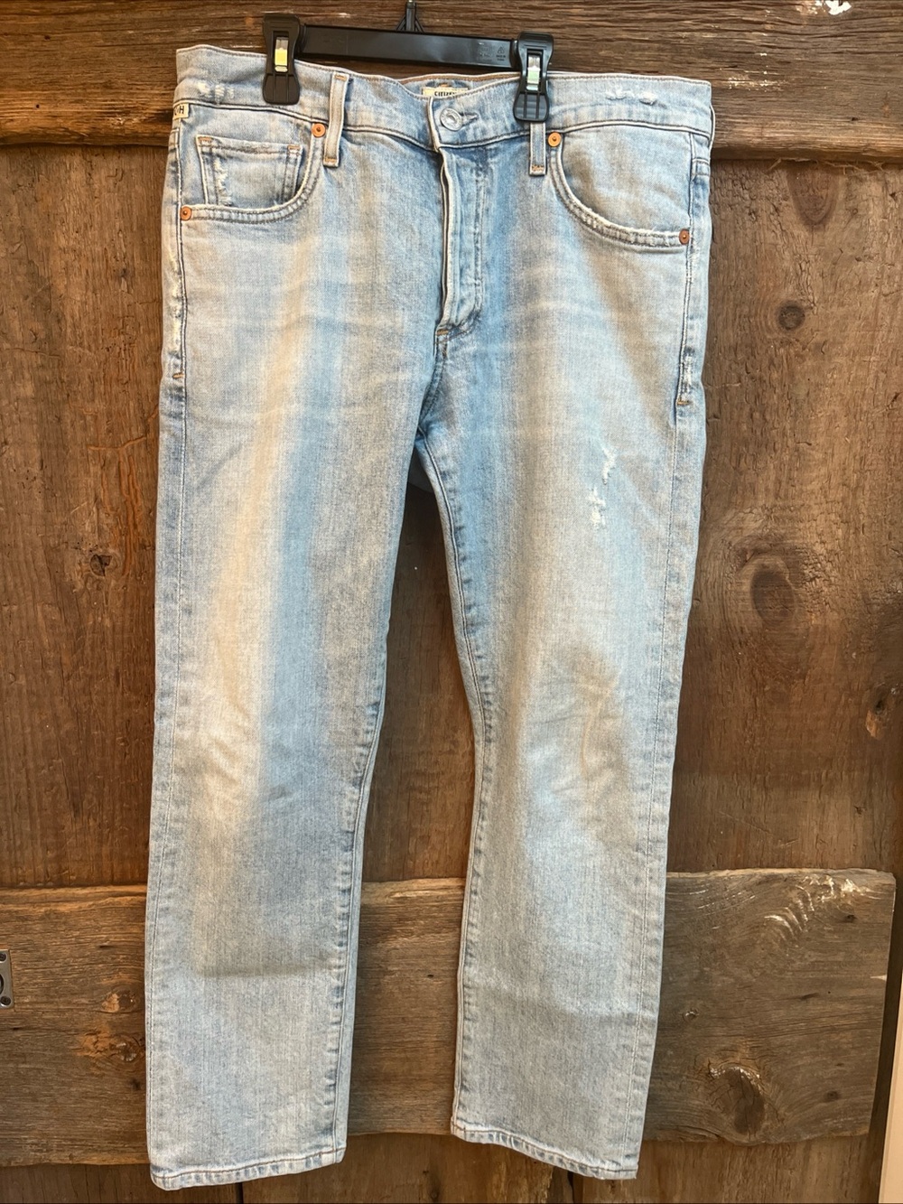 Citizens of Humanity Emerson Petite Slim Boyfriend Light Wash Sz 26
